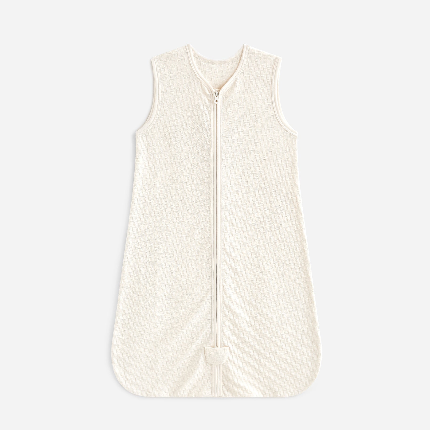 Baby Cotton Wearable Blanket Square Grid