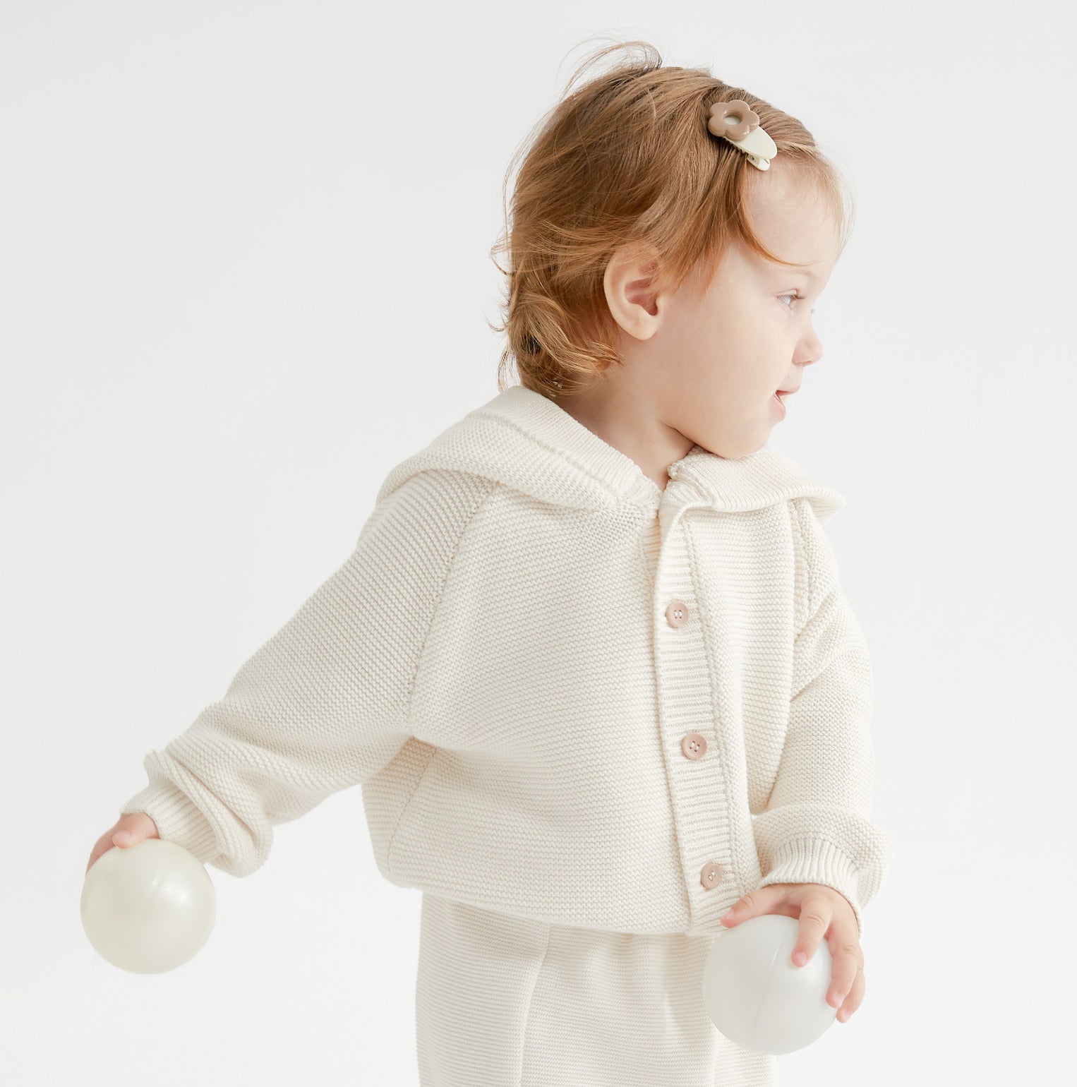 Baby girl outlet hooded cardigan