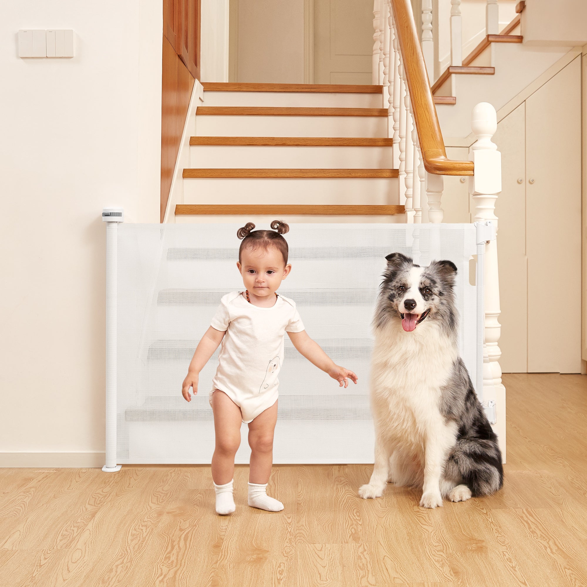 Retractable Baby Gate